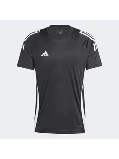 Футболка TIRO24 JSY BLACK/WHITE adidas 198241309 купить за 2 036 ₽ в интернет-магазине Wildberries