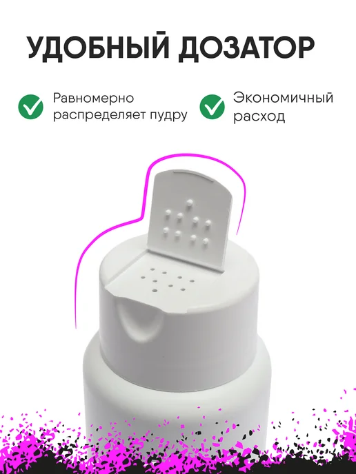 COSMEDICAL Стайлинг пудра для волос, белый, фото 4