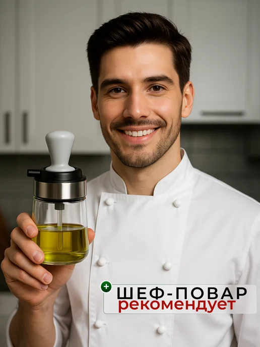 AKOSLI Емкость для масла с силиконовой кисточкой дозатором, черный, фото 2
