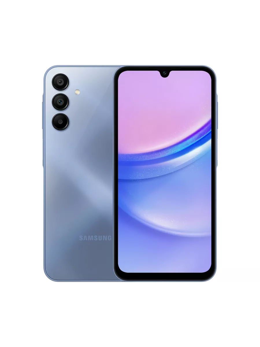 Смартфон Samsung Galaxy A15 8/256GB Blue Samsung 198262172 купить в  интернет-магазине Wildberries