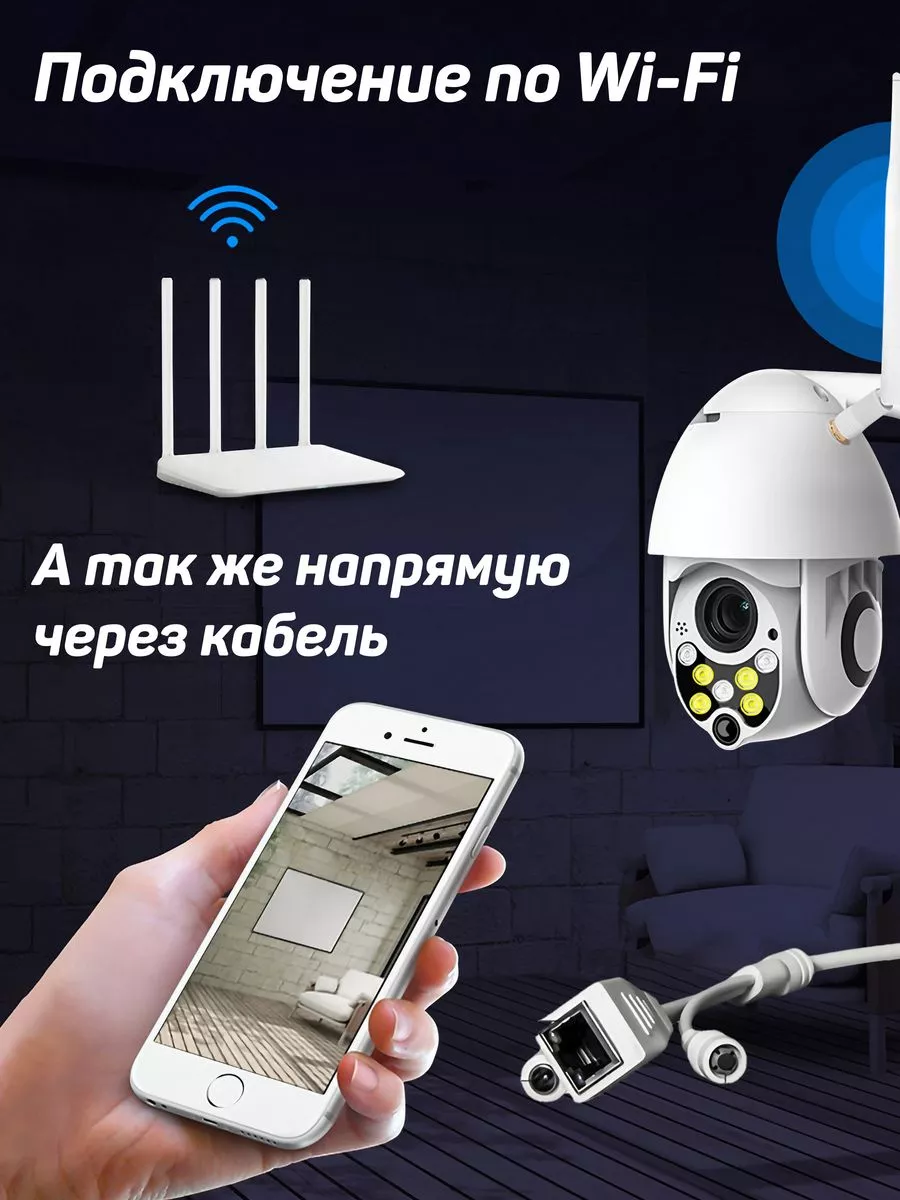 Lemon Tree IP-камера WiFi P05 поворотная (белый)