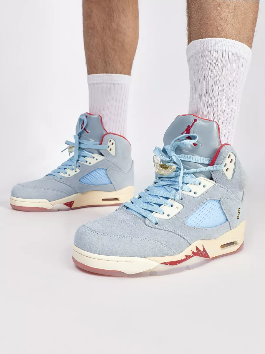 Air Jordan 5 Retro Ice Blue Nike 198277144 Wildberries