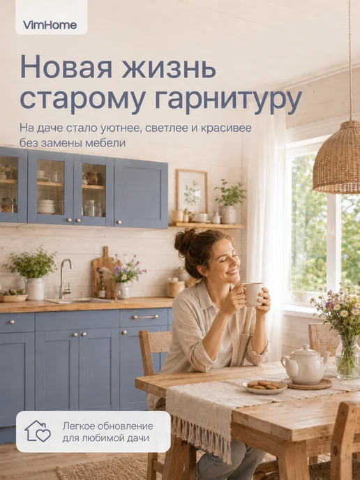 VimHome Однотонная самоклеящаяся пленка для мебели, вариант, фото 3