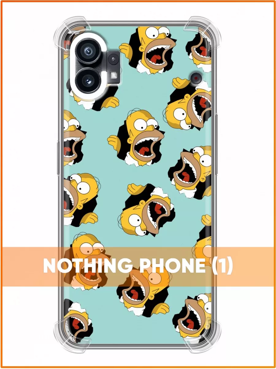 Противоударный чехол на Nothing Phone (1)/Насинг Фон 1 Case Face 198290037  купить за 249 ₽ в интернет-магазине Wildberries