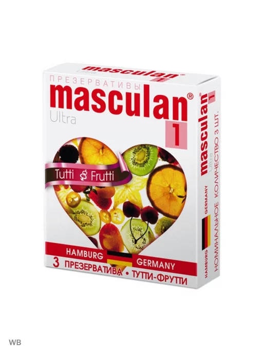 Masculan Презервативы Tutti-Frutti №3, 3 шт, фото 2