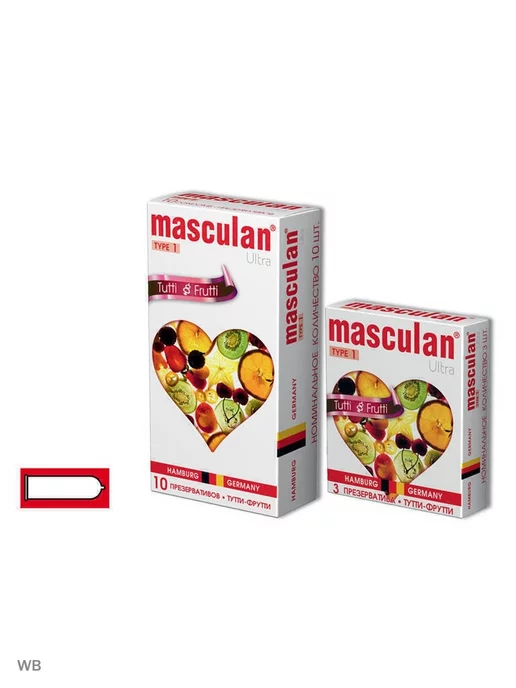 Masculan Презервативы Tutti-Frutti №3, 3 шт, фото 3
