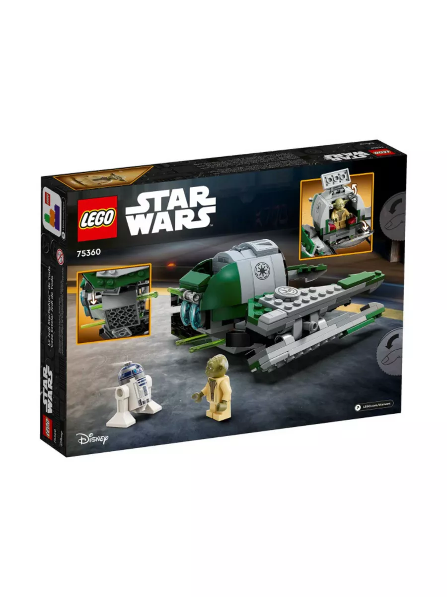 Конструктор LEGO Star Wars Джедайский истребитель Йоды 75360 LEGO 198292403  купить за 4 570 ₽ в интернет-магазине Wildberries