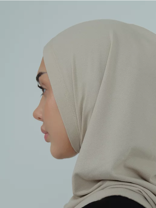 TAWSI HIJAB Хиджаб бони бонька, бежевый, фото 4