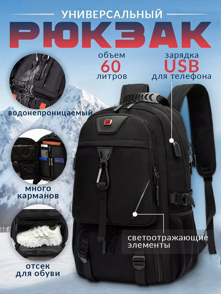 Рюкзак с отсеком для обуви...