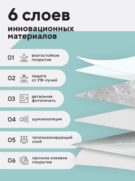 Conflate Панели самоклеящиеся для стен и полов, 30x30 см, 20 шт, 30x30 см, 20 шт, фото 2