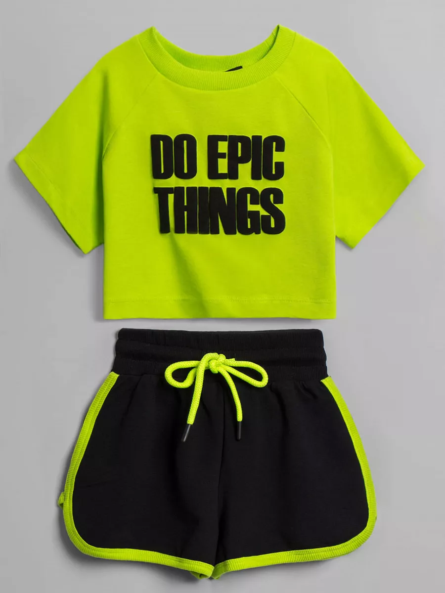 Футболка + шорты, Lime Punch 13-0550