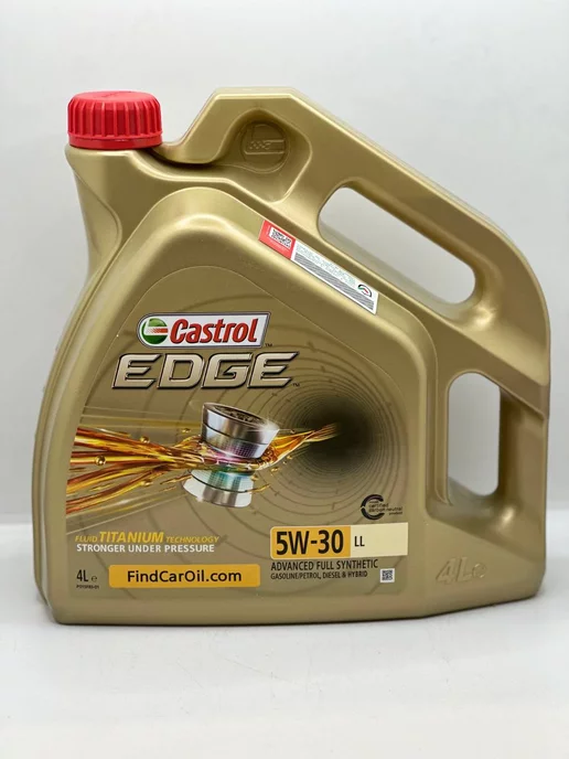 Castrol Масло моторное edge 5w30 LL 4л