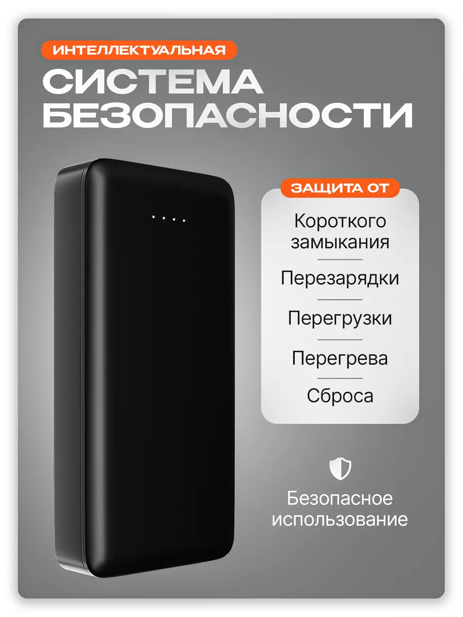 Повербанк пауэрбанк для телефона 20000mah powerbank Vexel 198415429 купить  в интернет-магазине Wildberries