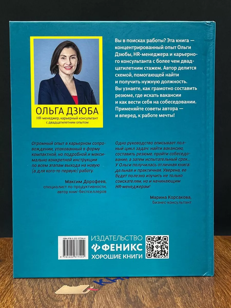 Дримворк. Пошаговое руководство по поиску работы вашей мечты Феникс  198426090 купить за 612 ₽ в интернет-магазине Wildberries