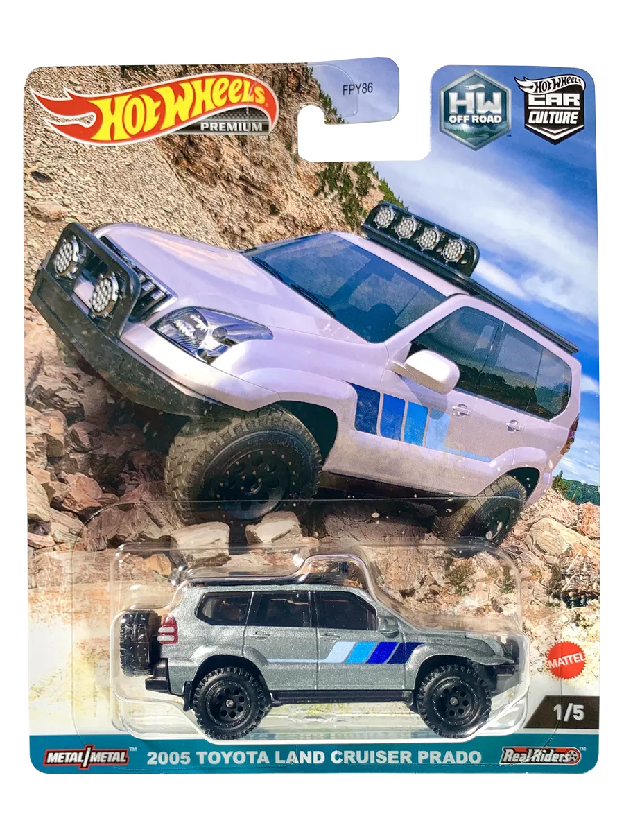 Машинка Hot Wheels Premium 2005 Toyota Land Cruiser Prado Hot Wheels  198436198 купить за 1 654 ₽ в интернет-магазине Wildberries