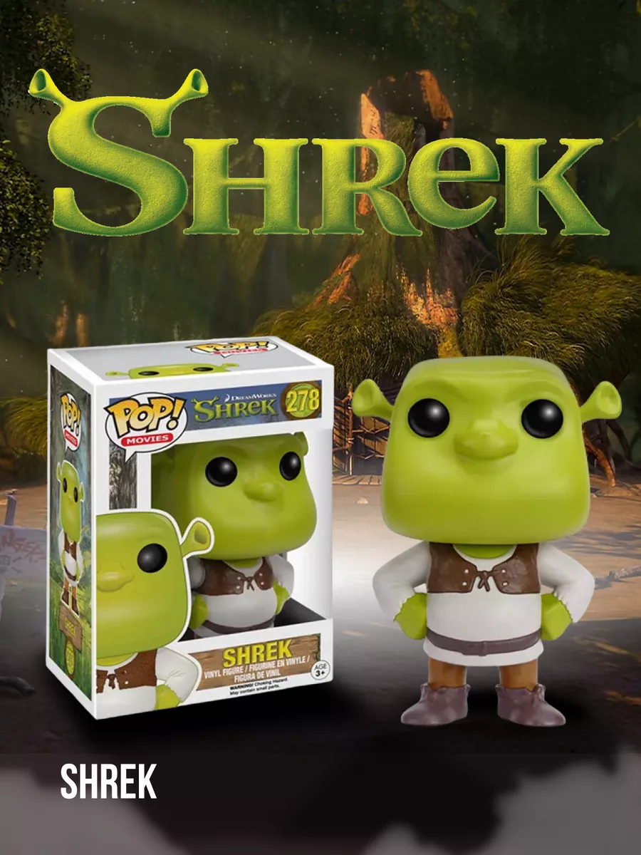 Фигурка Фанко Поп POP Шрек Shrek Funko 198451910 купить в интернет-магазине  Wildberries