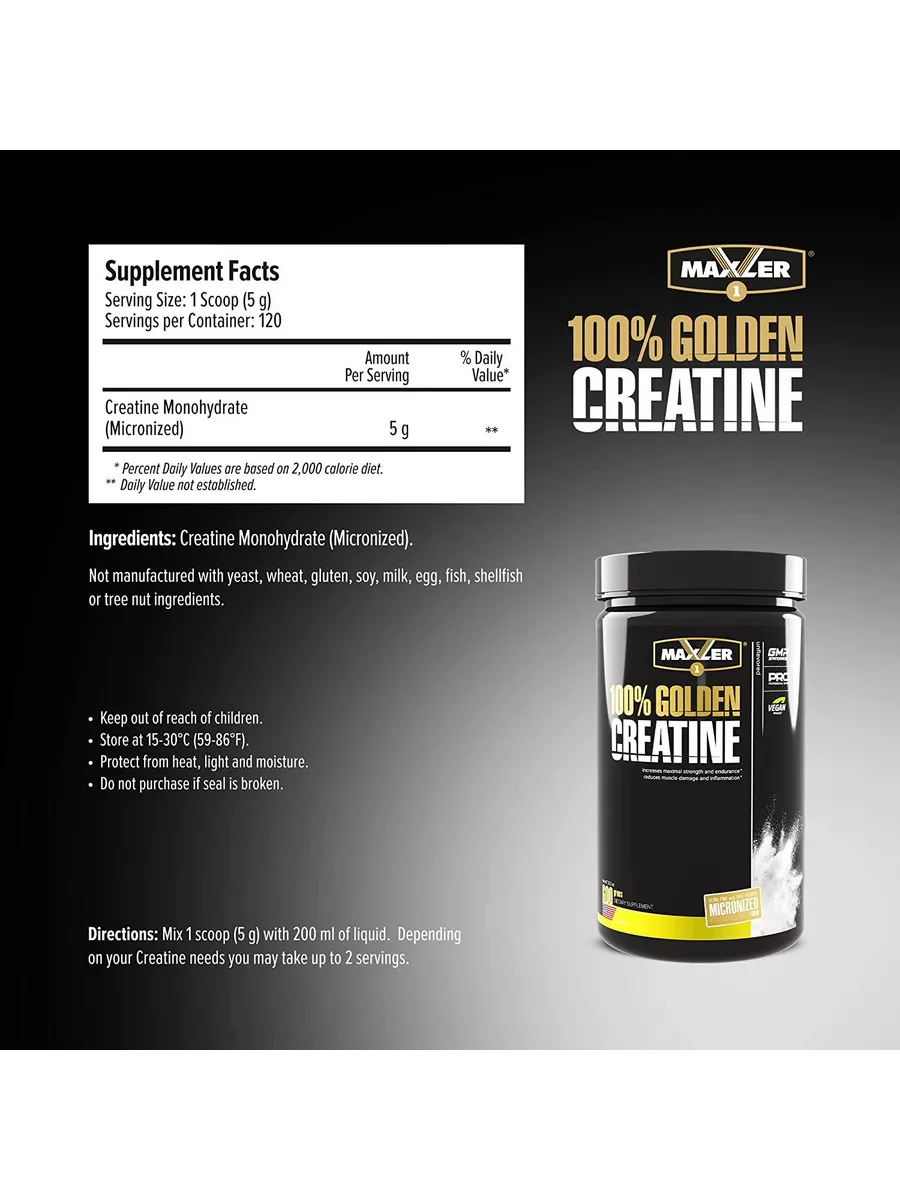 Maxler creatine micronized