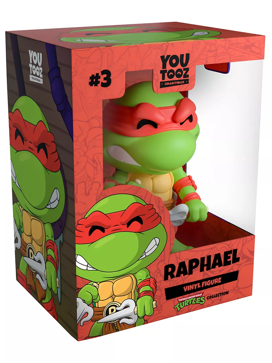 Фигурка TMNT Raphael Черепашки-ниндзя Рафаэль 11 см Youtooz 198495821  купить за 2 570 ₽ в интернет-магазине Wildberries