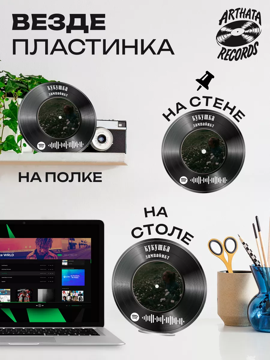 Spotify постер Лампабикт, брелоки Лампабикт - Кукушка Arthata-Records  198502361 купить за 725 ₽ в интернет-магазине Wildberries