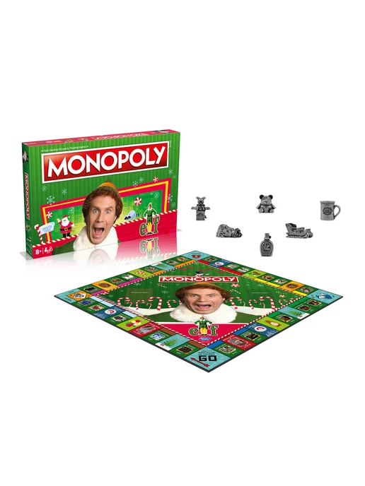 MONOPOLY Монополия Elf Эльф на английском языке