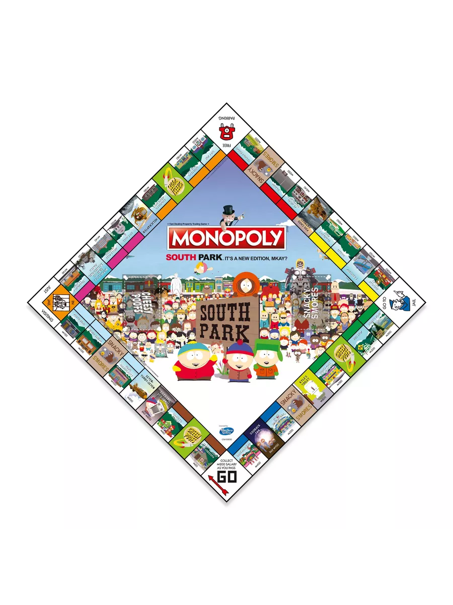 Монополия South Park Южный парк на английском языке MONOPOLY 198531290  купить в интернет-магазине Wildberries