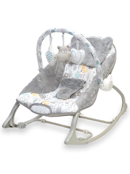 Funkids Шезлонг-качалка с игрушками для новорожденных CC9926, вариант