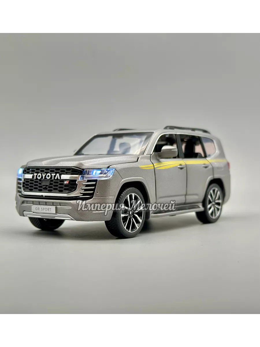 Металлическая машинка Toyota Land Cruiser 300 1/32 Тойота Ленд Крузер 300  198608962 купить за 800 ₽ в интернет-магазине Wildberries