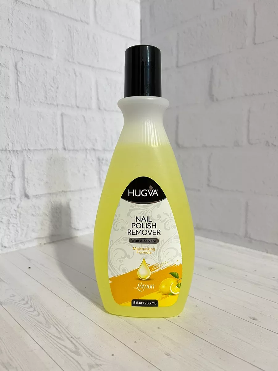 Жидкость для снятия лака с ароматом Lemon 236мл.