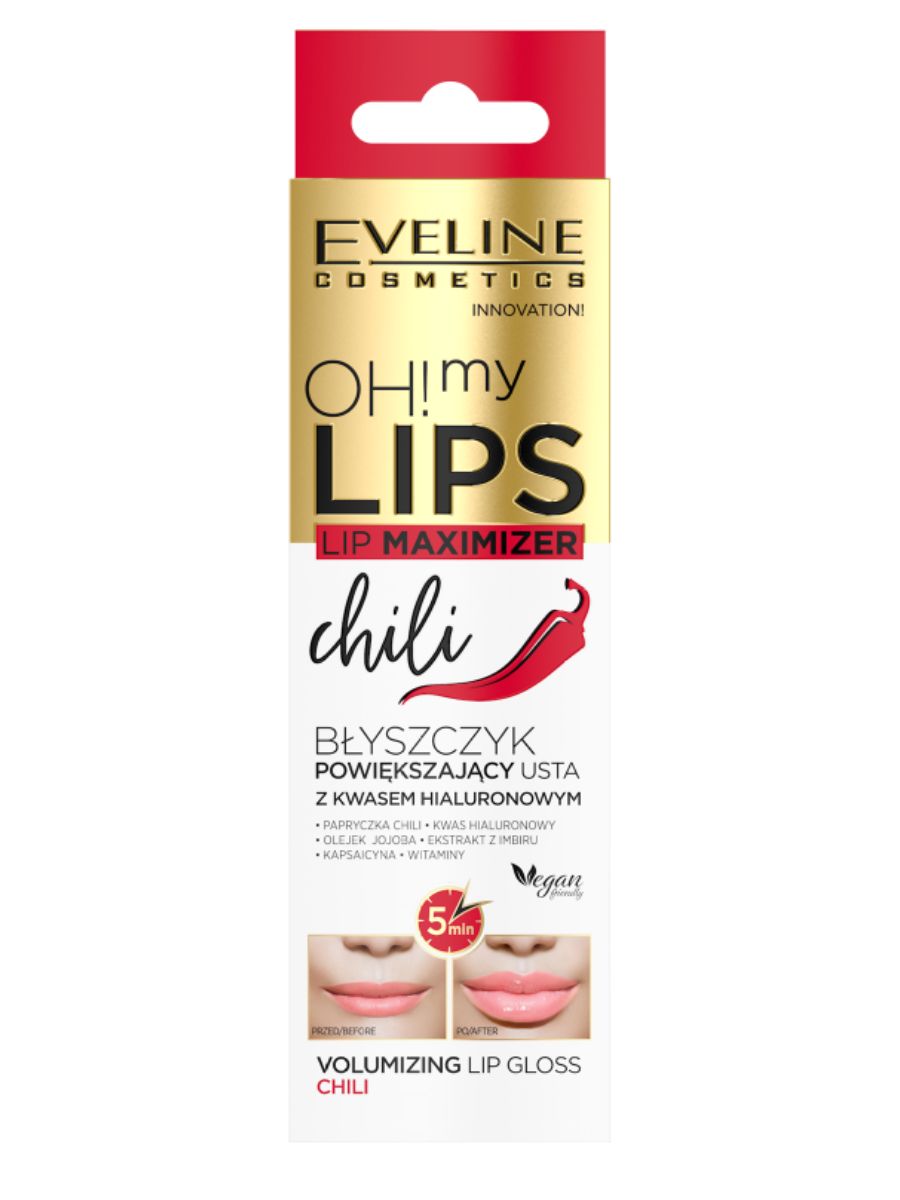 Eveline Cosmetics блеск для губ. Эвелин блеск для губ увеличивающий. Эвелин блеск д/увеличения объема губ Чили 4,5мл/lbl4ohmych/3/12. Набор для губ `Eveline` Oh my Lips тон 07.