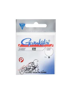 Крючки Hook F 22 № 6 25 шт Gamakatsu 198681467 купить за 534 ₽ в интернет-магазине Wildberries