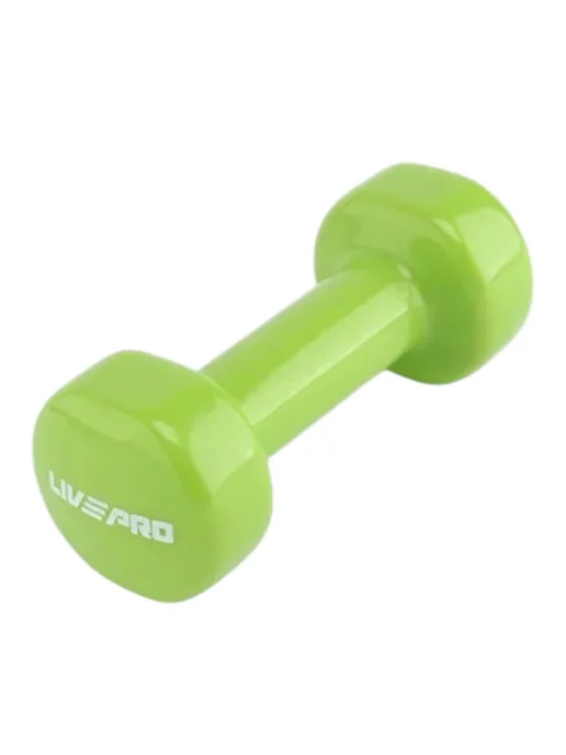LiVEUP Гантель LP8076 винил 1 кг, 1,5 кг, фото 2