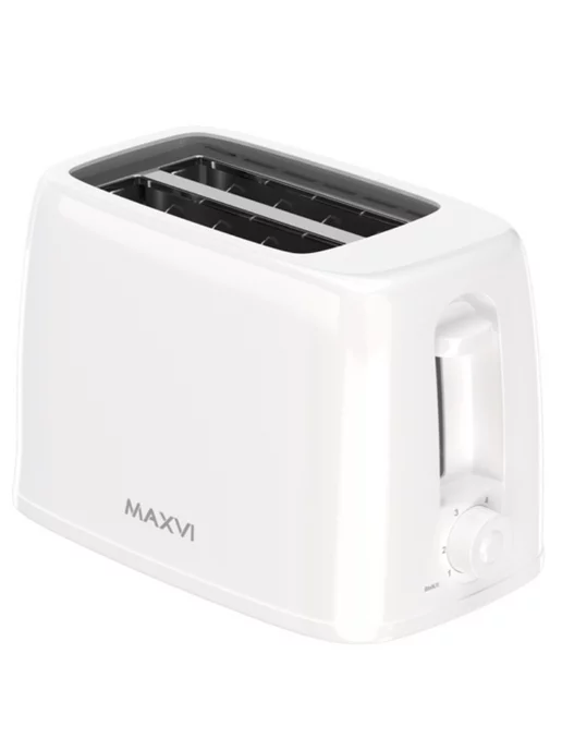 Maxvi Тостер для хлеба кухонный с поддоном для крошек, белый, фото 8