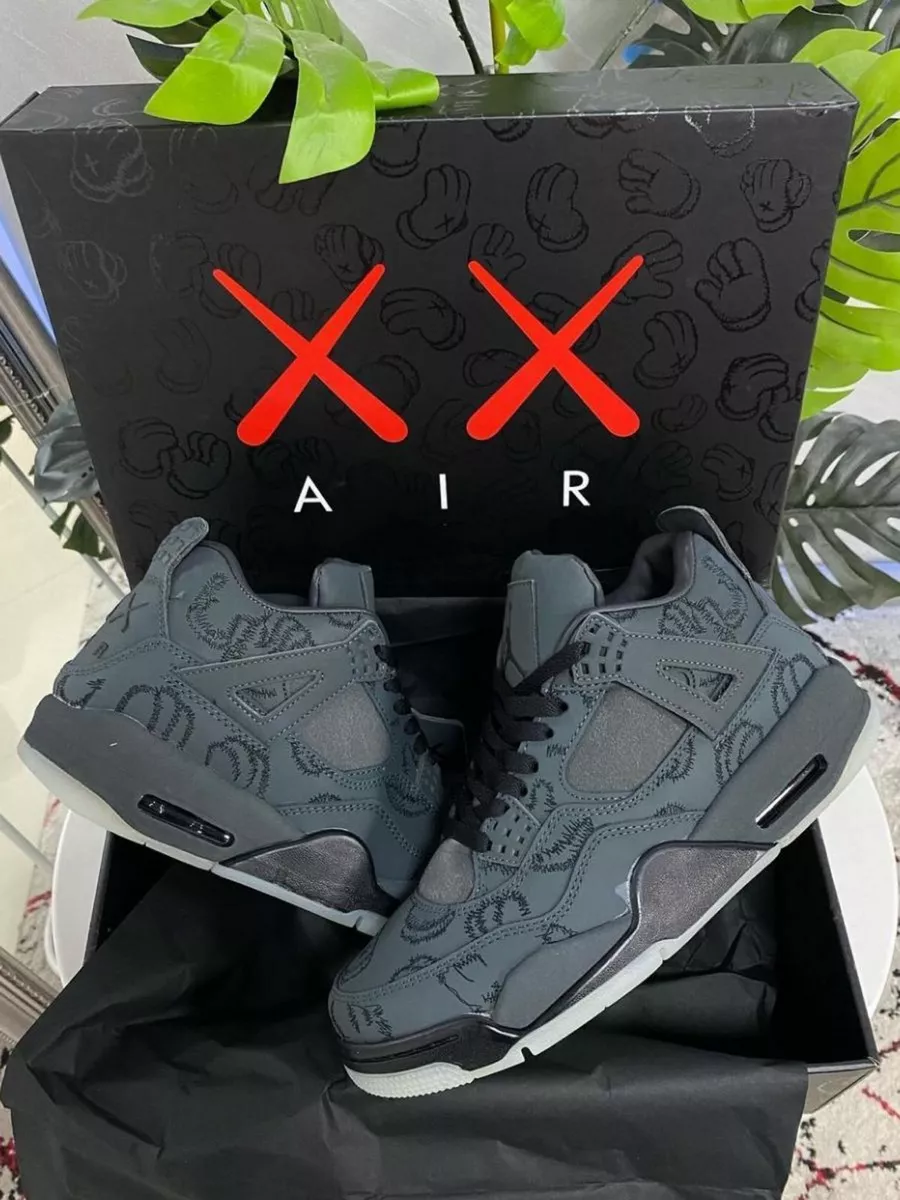 Air Jordan 4 XX Retro Kaws Black Nike 198716323 3 317 Wildberries