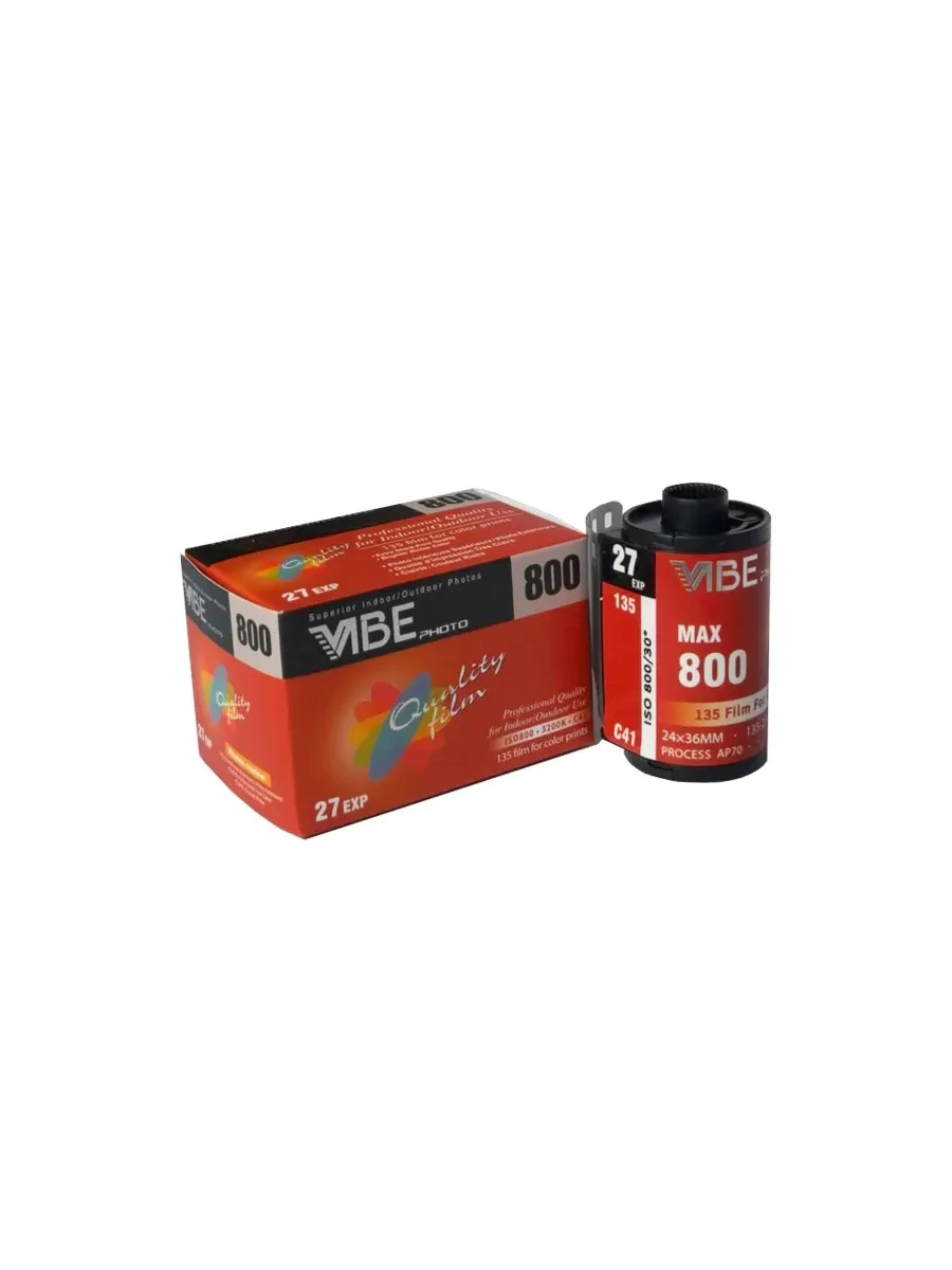 Фотопленка VIBE 800/135 (27 кадров) цветная