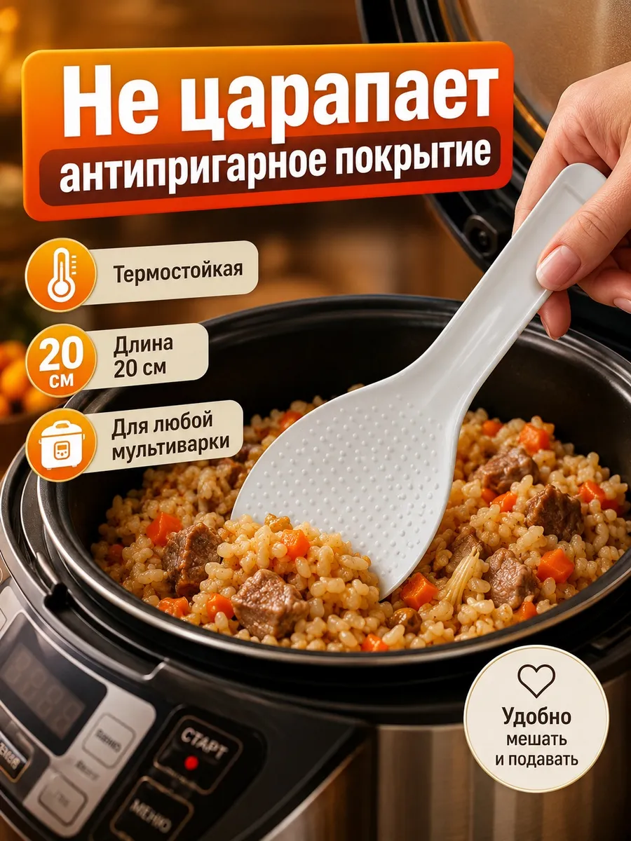 Ложка плоская для мультиварок