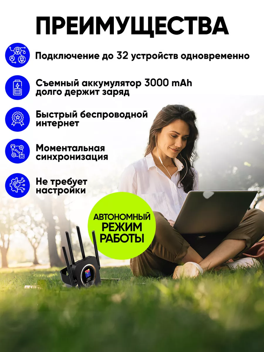 Роутер wi-fi с сим картой беспроводной уличный для интернета STIMAXON  198797345 купить за 2 745 ₽ в интернет-магазине Wildberries