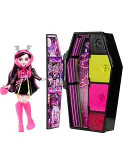 Кукла Neon Frights Новинка Draculaura HNF78 Monster High 198832942 купить за 5 220 ₽ в интернет-магазине Wildberries