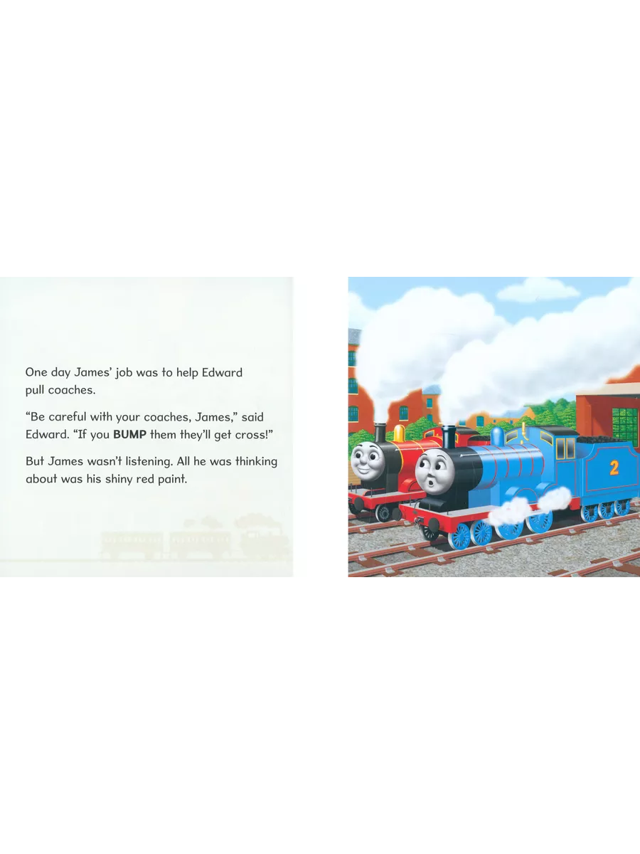 Thomas & Friends. James / Книга на Английском Farshore 198836454 купить за  1 124 ₽ в интернет-магазине Wildberries