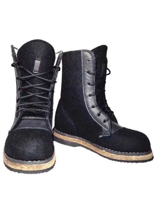 Winter Boots Берцы из войлока на подошве, черный, фото 4