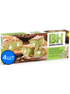 Пирог фисташковый KUCHEN, 350г х 4шт BAKER HOUSE 198894201 купить за 1 480 ₽ в интернет-магазине Wildberries