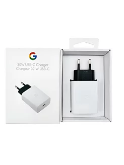 Зарядное устройство Google USB-C Charger 30W GLE6S google pixel 198940322 купить за 1 518 ₽ в интернет-магазине Wildberries