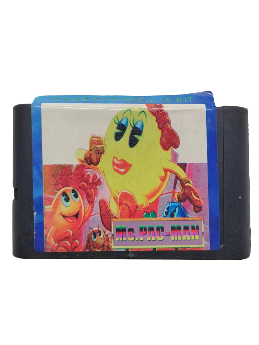 Картридж 16-bit MS.PAC-MAN Игра 16-bit 198977359 купить за 553 ₽ в  интернет-магазине Wildberries