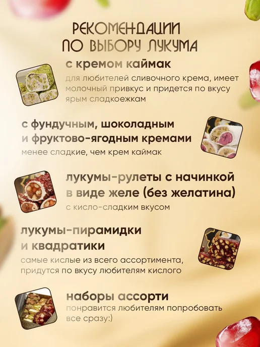 Лавочка Султана Рахат лукум тирамису с миндалем, вариант, фото 6