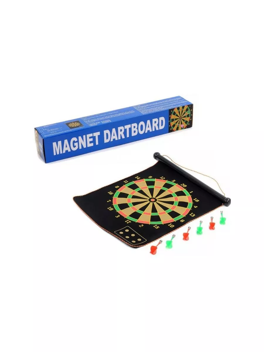 Дартс магнитный. Игра для детей и взрослых MAGNET DARTBOARD 199236591  купить за 676 ₽ в интернет-магазине Wildberries