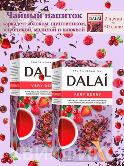 Чайный напиток в пакетиках Very Berry Dalai 199249271 купить за 368 ₽ в интернет-магазине Wildberries