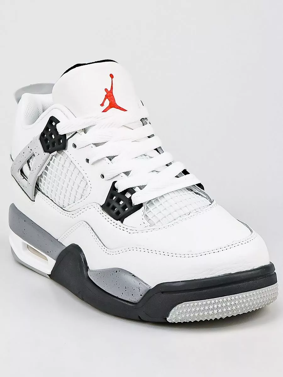 Nike air jordan 4 clearance retro og 'white cement'