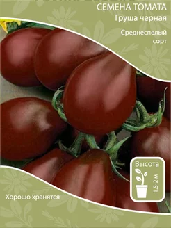 Томат Груша Черная (0,1г) Русский огород 199256173 купить за 88 ₽ в интернет-магазине Wildberries