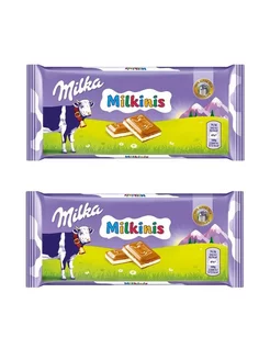 Шоколад Milkinis, 2 шт по 100г Milka 199257555 купить за 481 ₽ в интернет-магазине Wildberries