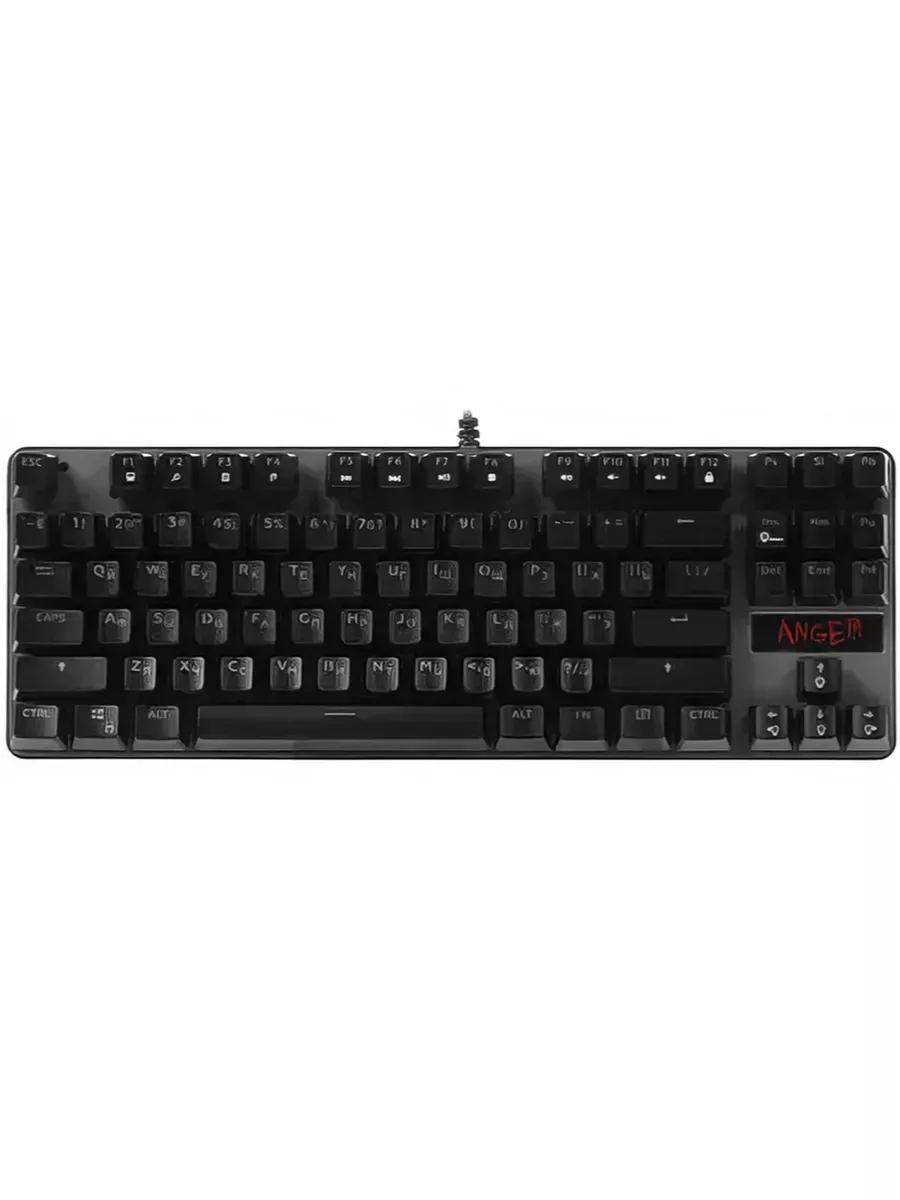 Клавиатура механическая проводная Anger TKL (BLUE) Dexp 199287766 купить за  2 653 ₽ в интернет-магазине Wildberries