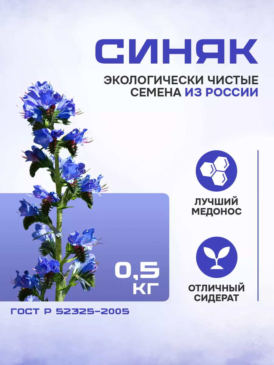 Синяк- семена 0,5 кг.